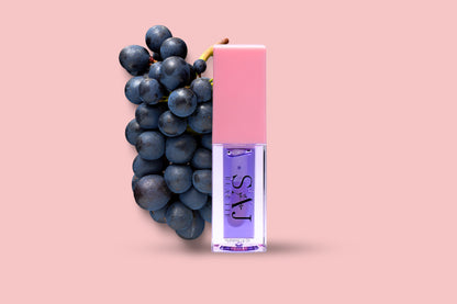 Grape lip oil