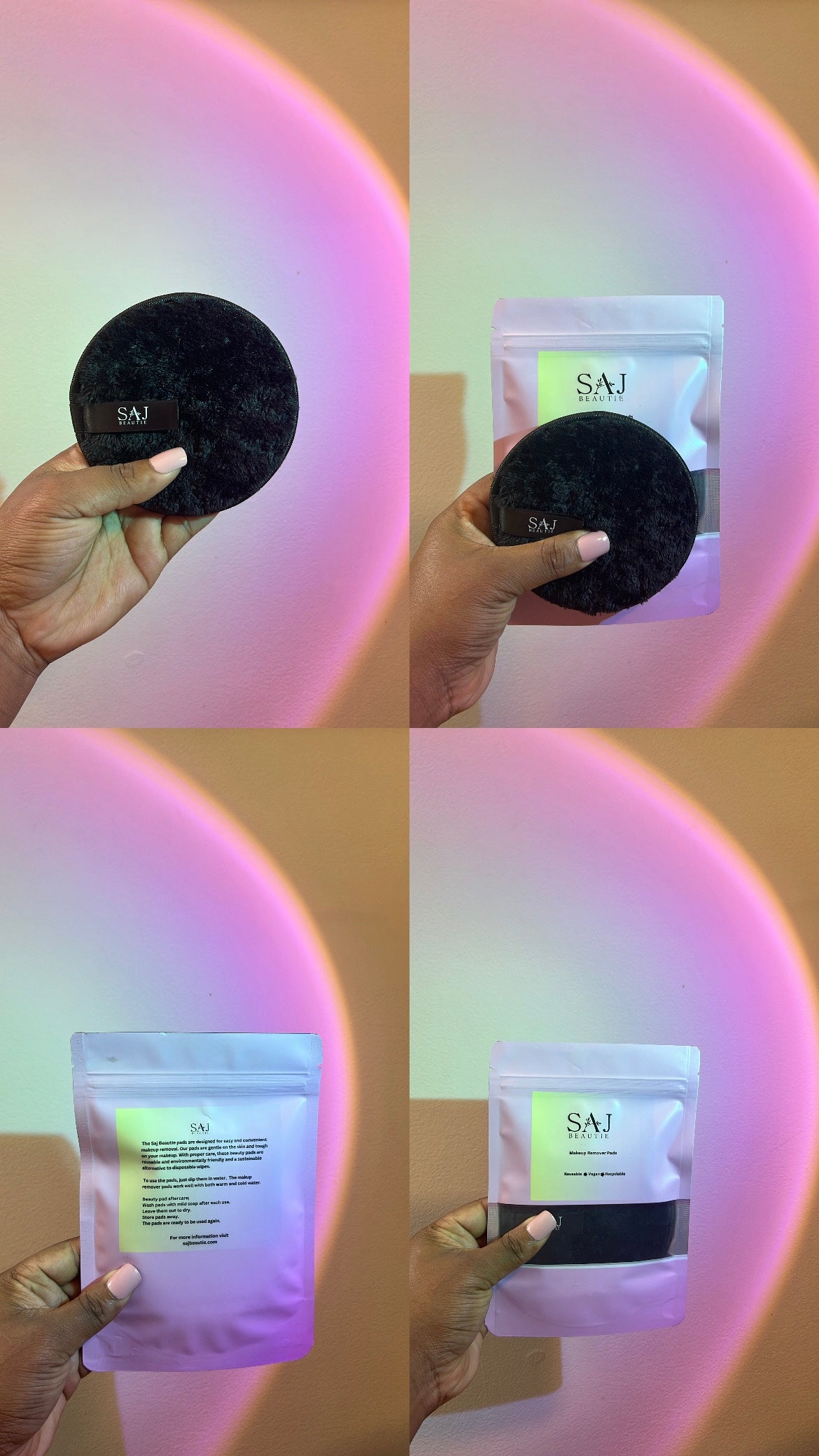 Makeup remover pad